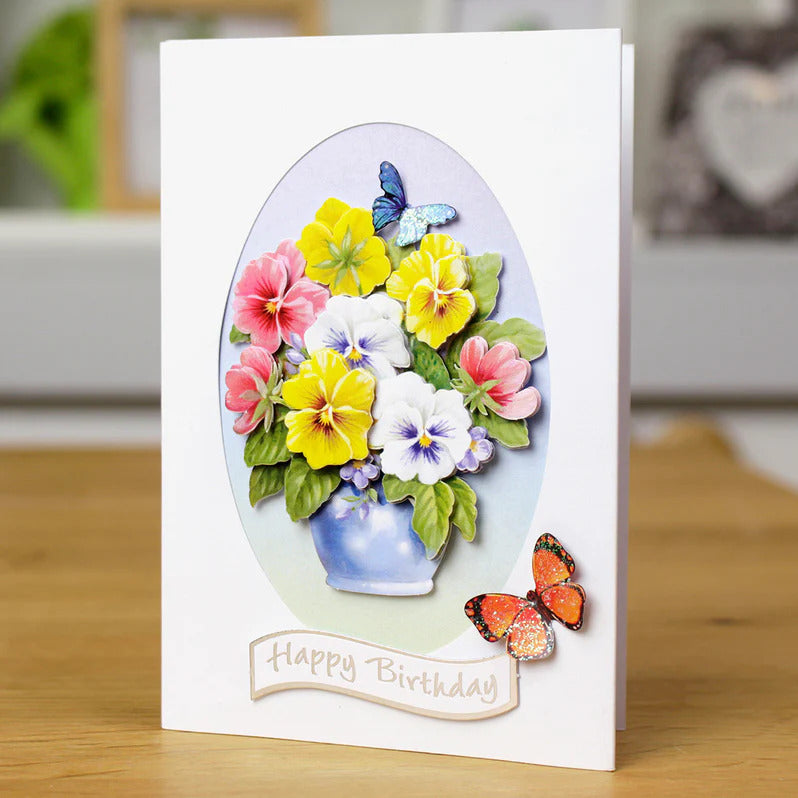 Die Cut Decoupage - A Kaleidoscope of Butterflies (2 Pack)