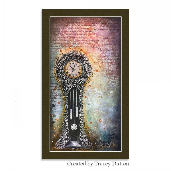 Lavinia Stamps - Grandfairy Clock Stamp