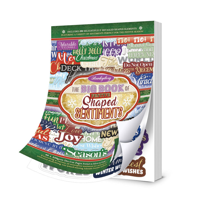 The Big Book of Festive Shaped Sentiments