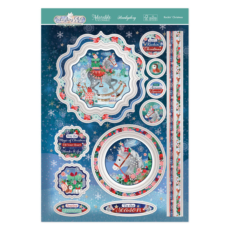 Rockin' Christmas Luxury Topper Set