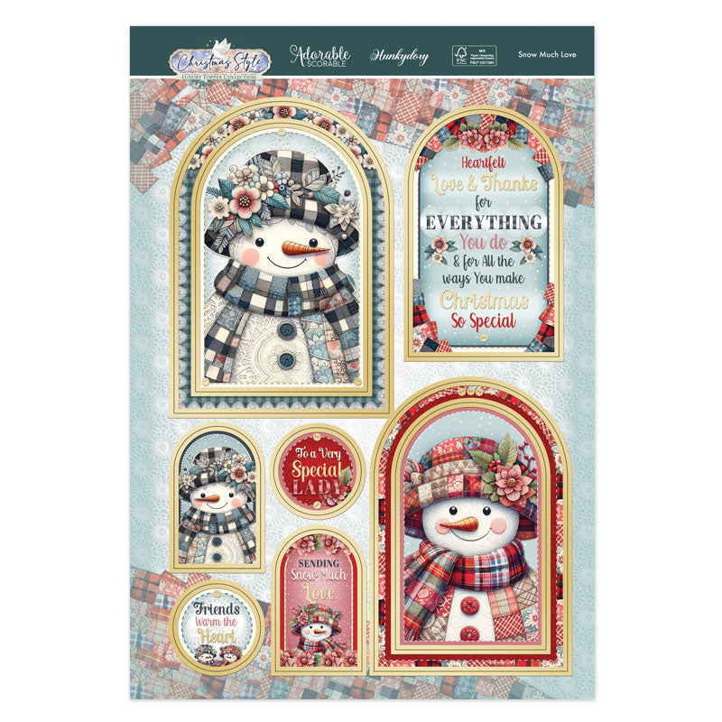 Snow Much Love Luxury Topper Set