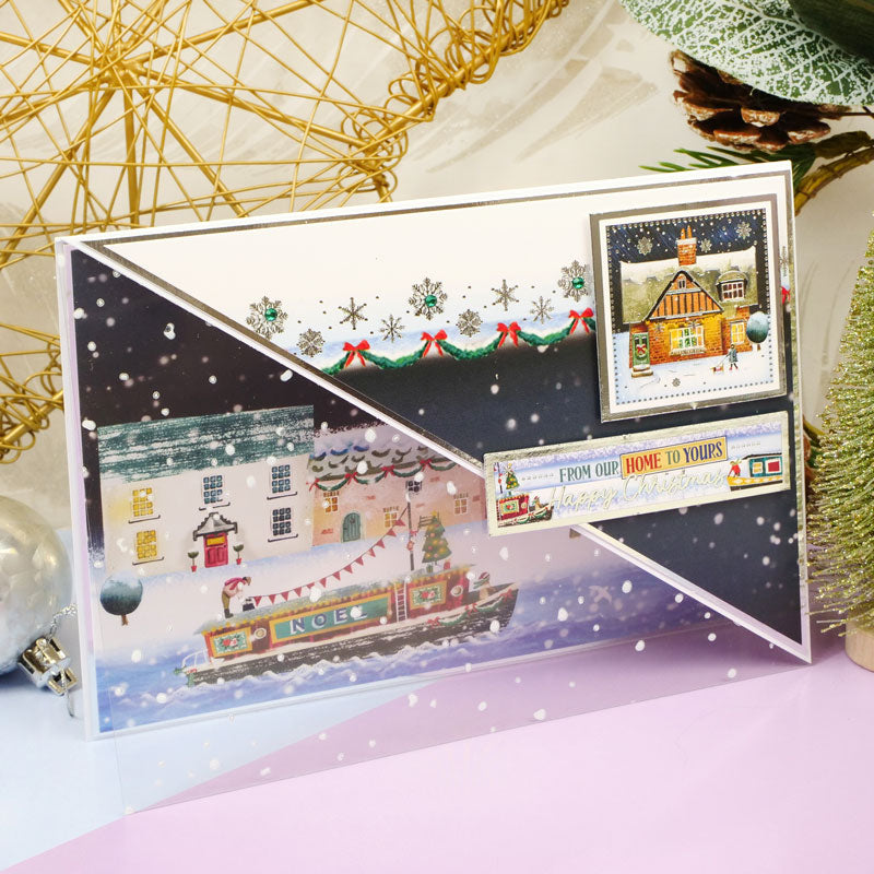 Winter by the Canal Luxury Topper Set