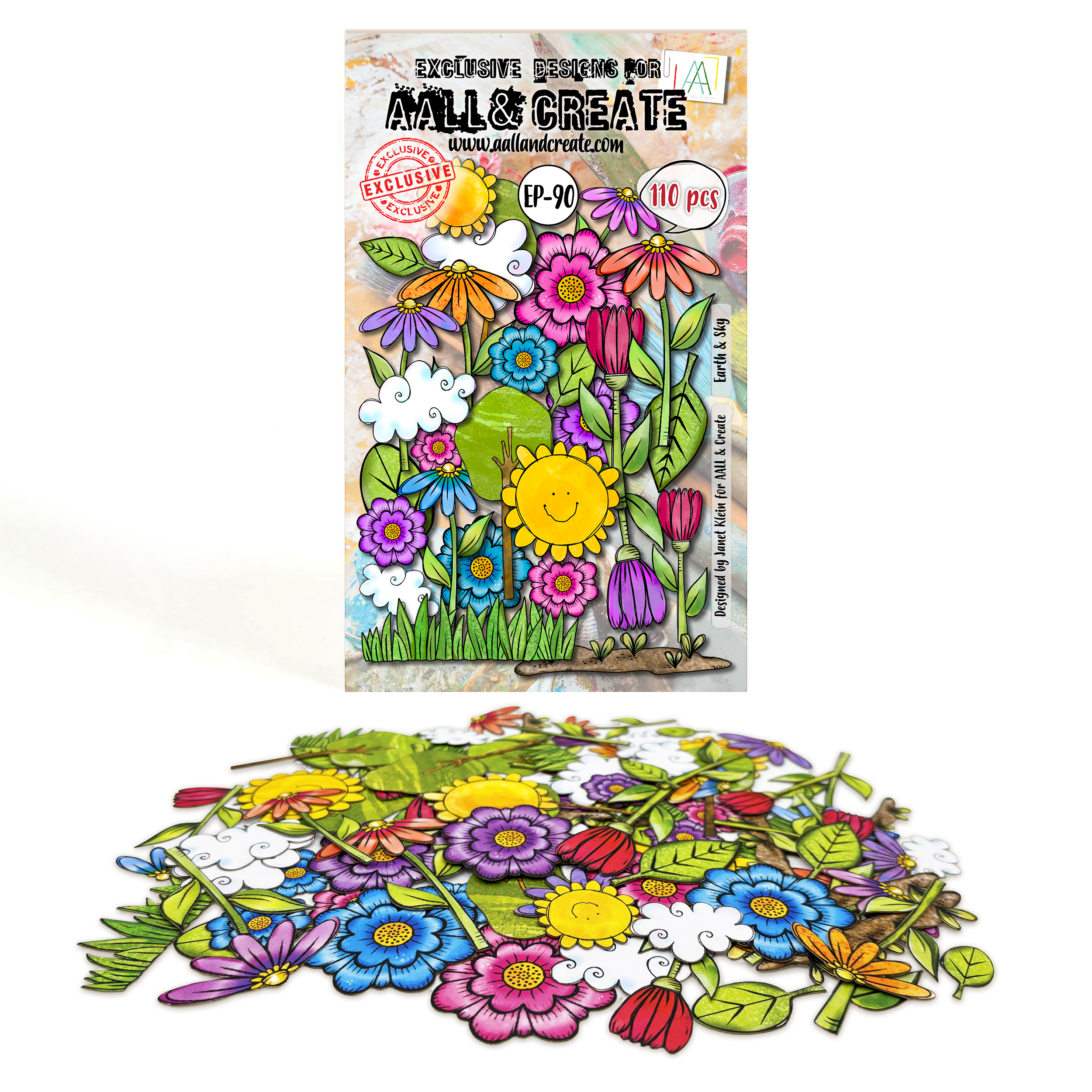AALL and Create - Ephemera Die-Cuts - Earth & Sky