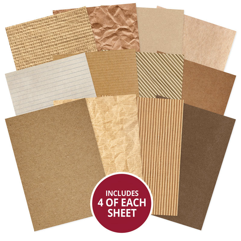 Hunkydory Essential Selection Paper Pad - Kraft