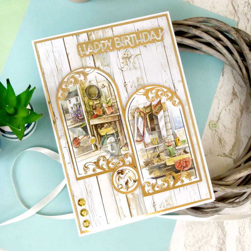 Hunkydory Essential Selection Paper Pad - Weathered Wood