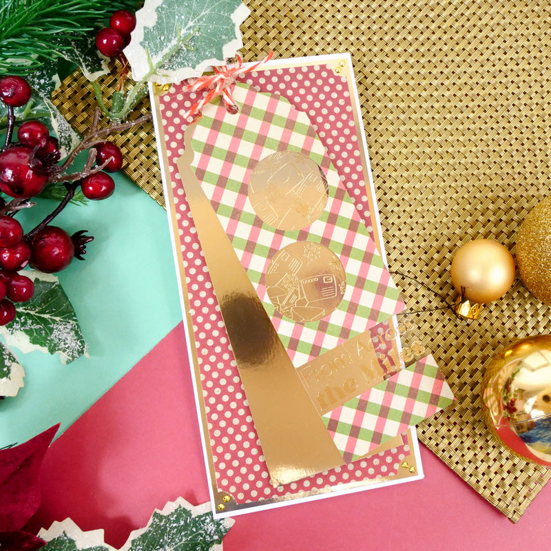 Hunkydory Essential Selection Paper Pad - Christmas Kraft