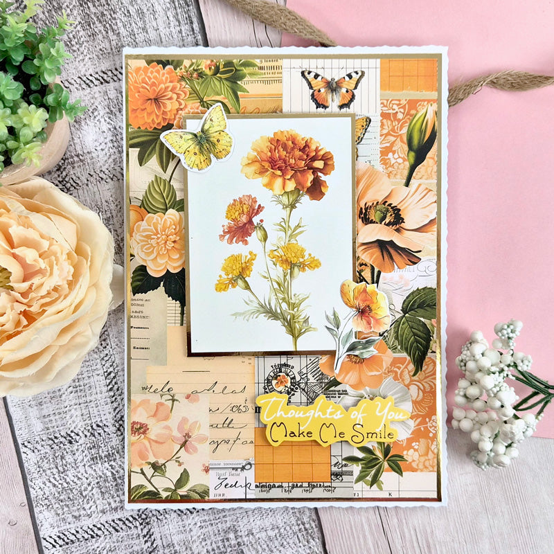 Hunkydory Essential Selection Paper Pad - Botanical Collage