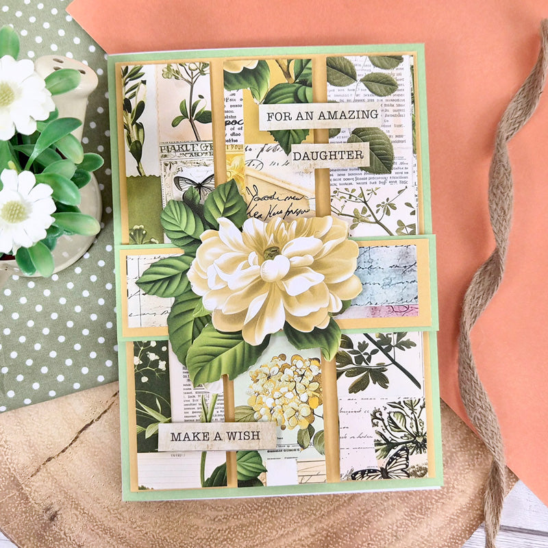 Hunkydory Essential Selection Paper Pad - Botanical Collage