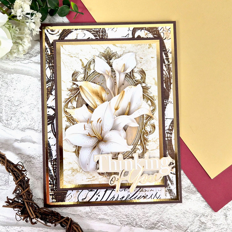 Hunkydory Essential Selection Paper Pad - Distressed Type