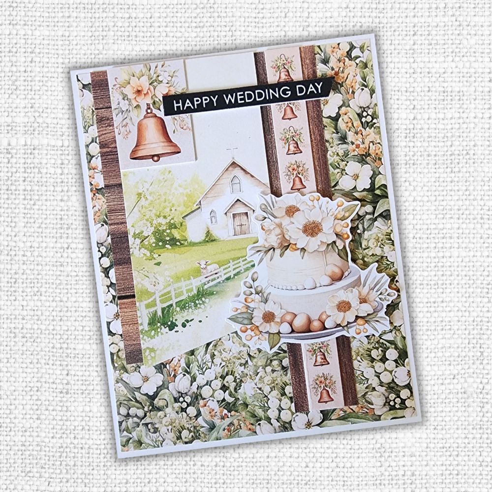 Easter Village Papercuts Cardmaking Kit 34131