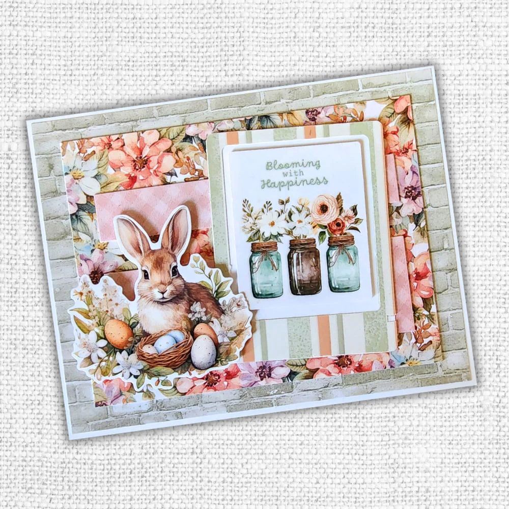 Easter Village Papercuts Cardmaking Kit 34131