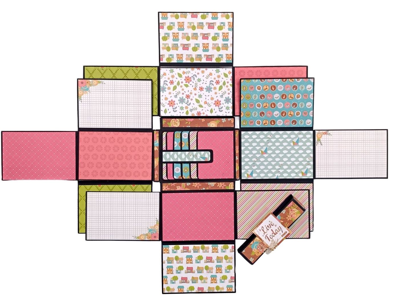 CrafTreat Paper Pad - Live Today 6"x8"