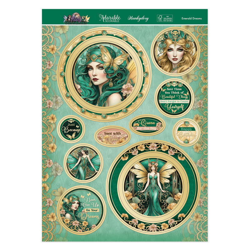 Emerald Dreams Luxury Topper Set