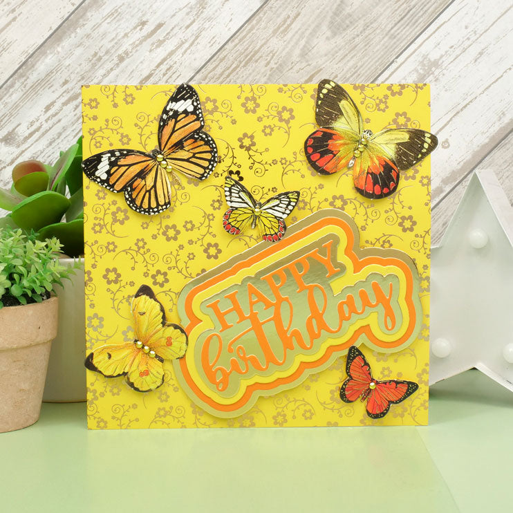 Essential Foiled Card Blanks - 6" x 6" Selection
