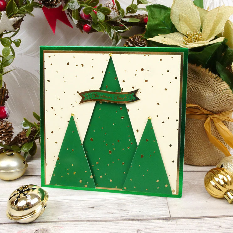 Foiled Edge Card Blanks & Envelopes Megabuy - Festive Edition