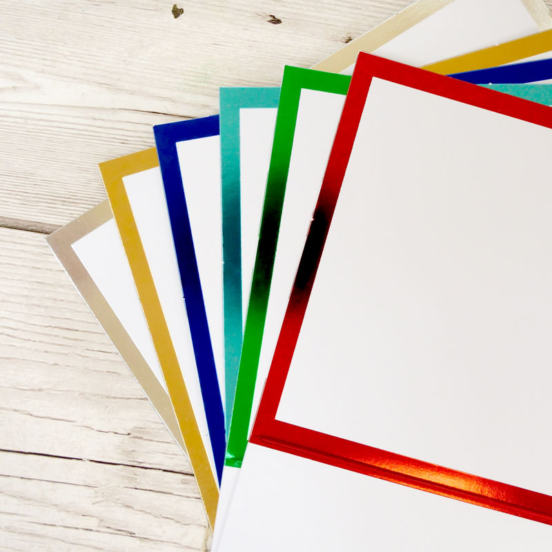 Foiled Edge Card Blanks & Envelopes Megabuy - Festive Edition