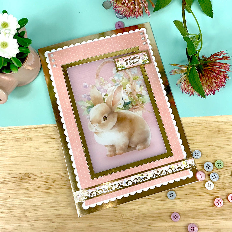 Scalloped Foiled Edge Card Blanks & Envelopes - 7"x 5"