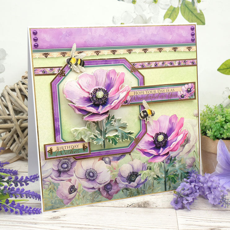 In Full Bloom - Floral Delights Deco-Large Set - Amazing Anemone