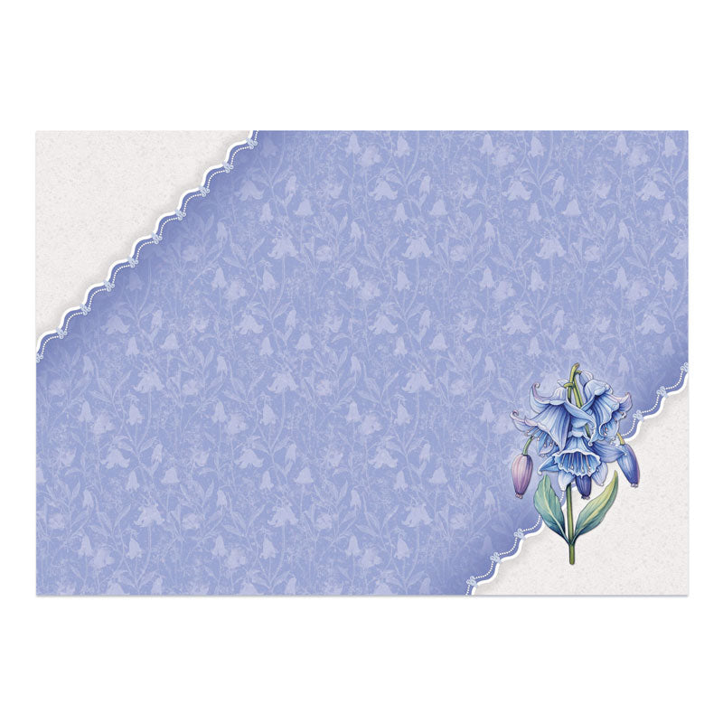 In Full Bloom - Floral Delights Deco-Large Set - Beautiful Bluebells