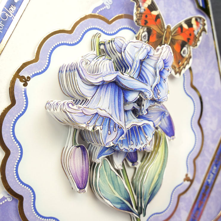 In Full Bloom - Floral Delights Deco-Large Set - Beautiful Bluebells