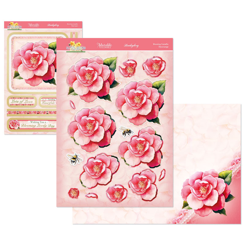 In Full Bloom - Floral Delights Deco-Large Set - Blooming Camelia