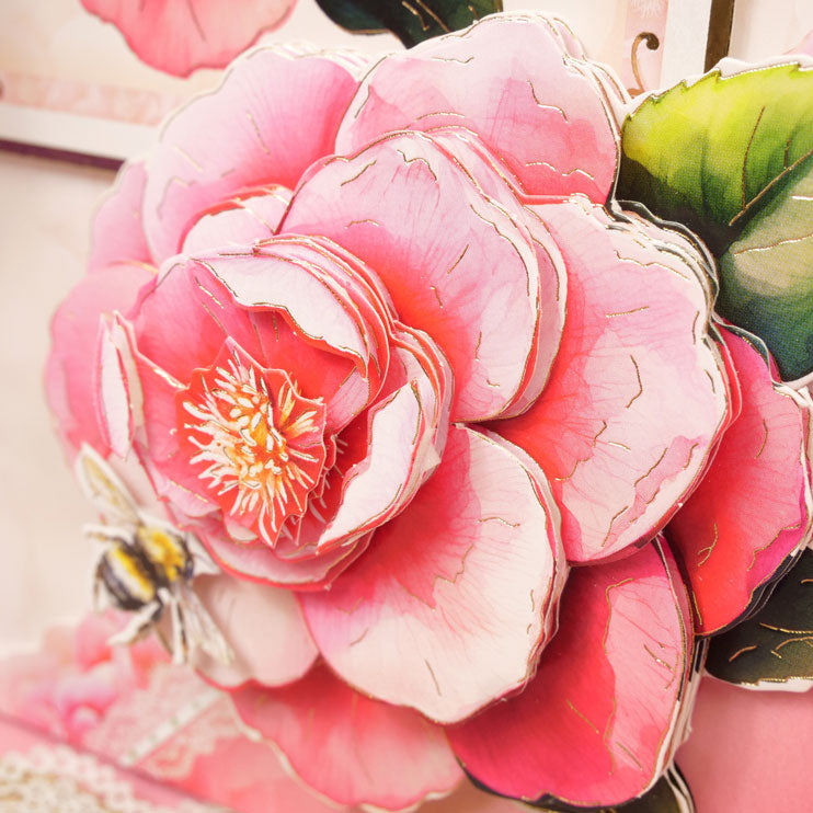 In Full Bloom - Floral Delights Deco-Large Set - Blooming Camelia