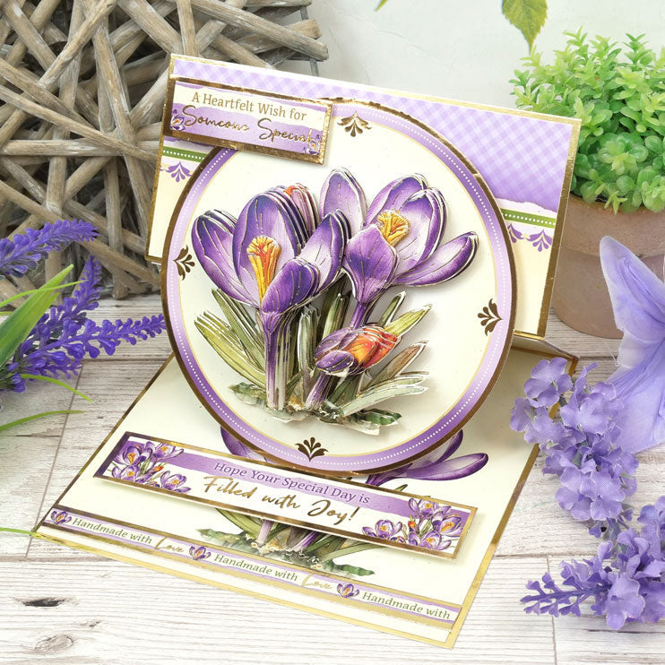In Full Bloom - Floral Delights Deco-Large Set - Joyful Crocus
