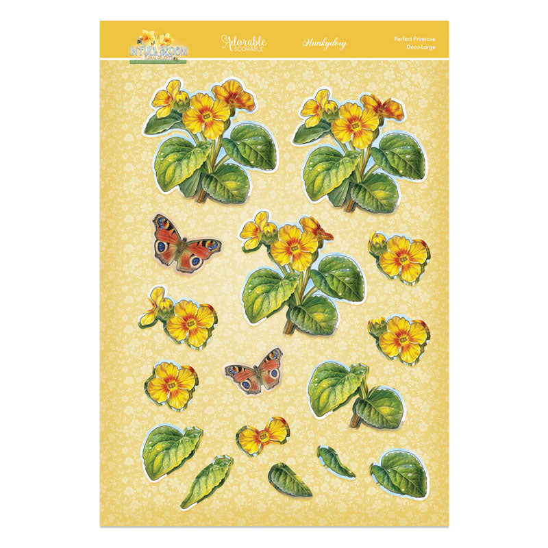 In Full Bloom - Floral Delights Deco-Large Set - Perfect Primrose