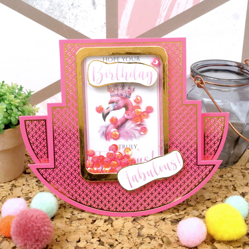 Foiled Pattern Rocker Cards