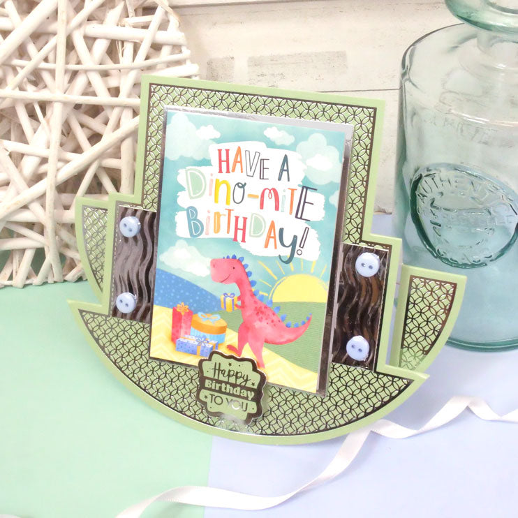 Foiled Pattern Rocker Cards