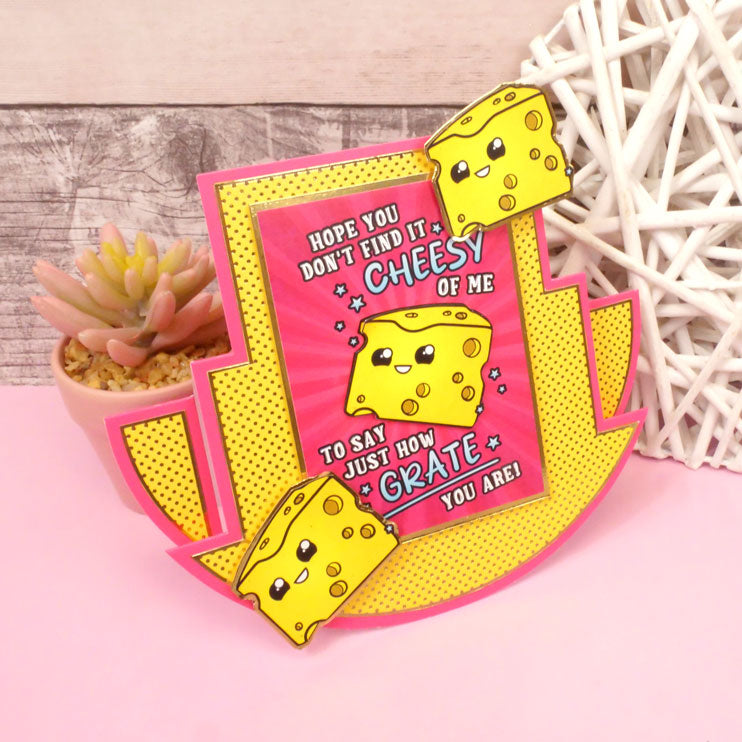 Foiled Pattern Rocker Cards