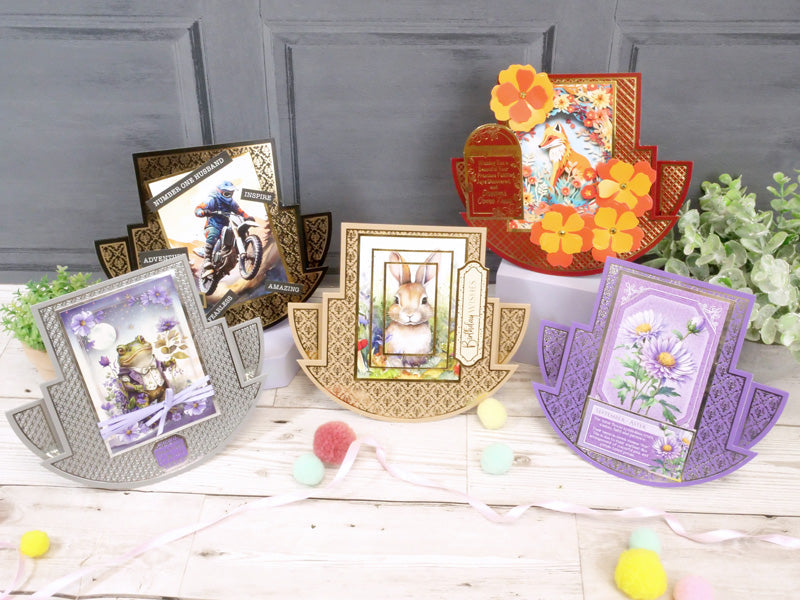 Foiled Pattern Rocker Cards