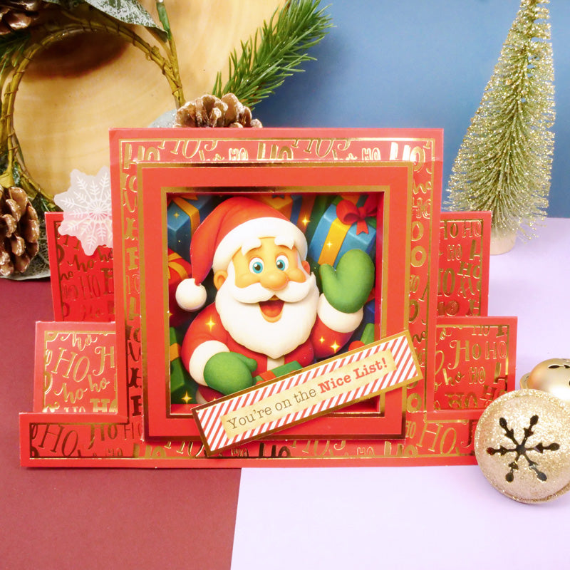 Festive Peeping Pals Square Pocket Pad