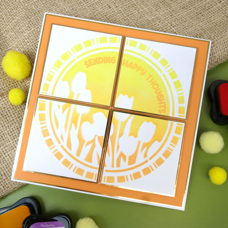 For the Love of Masks - Gorgeous Tulips