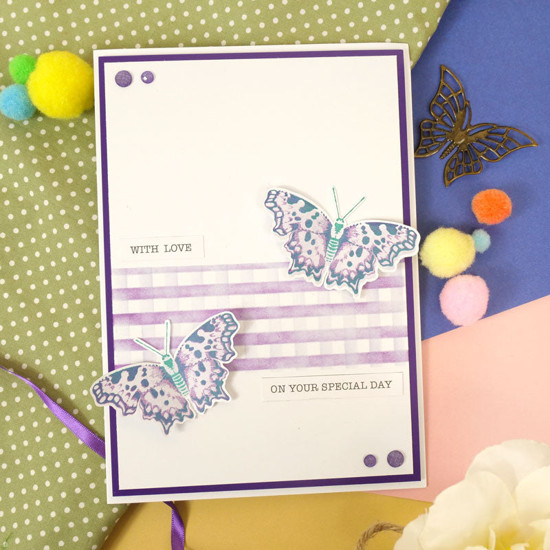 For the Love of Masks - Ink & Twist - Gingham