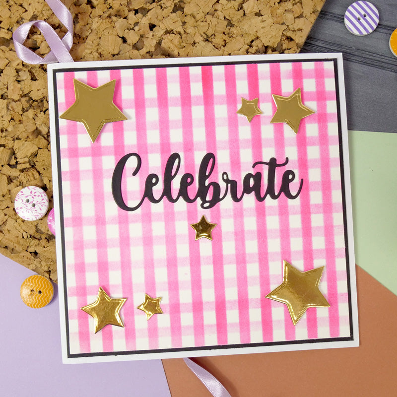 For the Love of Masks - Ink & Twist - Gingham