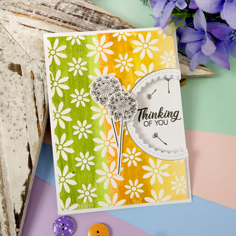 For the Love of Masks - Ink & Twist - Layered Flowers