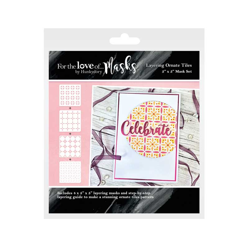 For the Love of Masks - Layering Ornate Tiles