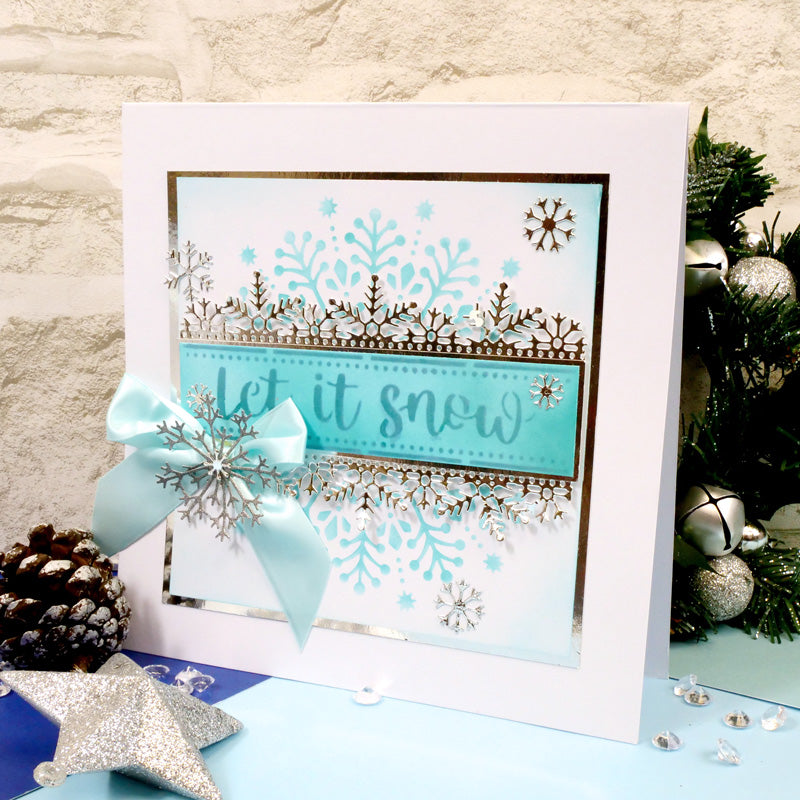 For the Love of Masks - Let It Snow Centrepiece