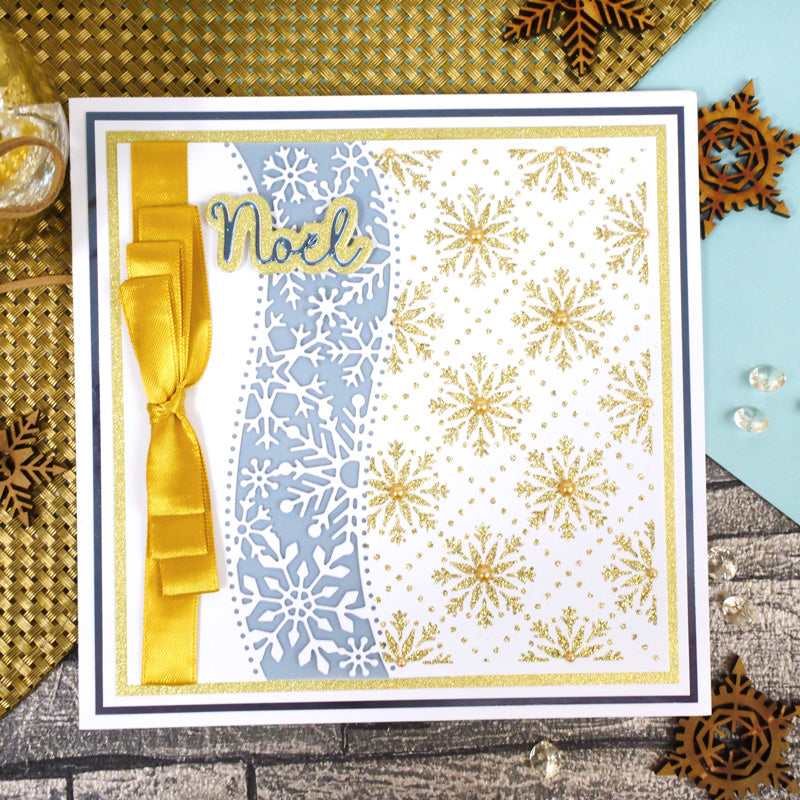For the Love of Masks - Stitched Snowflake Tiles