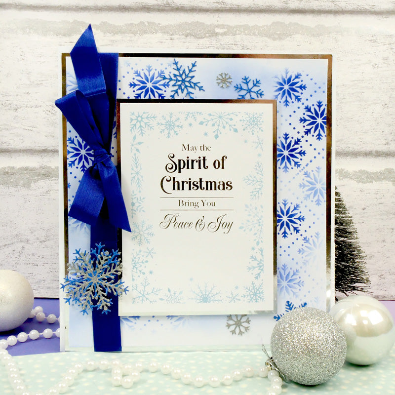 For the Love of Masks - Stitched Snowflake Tiles