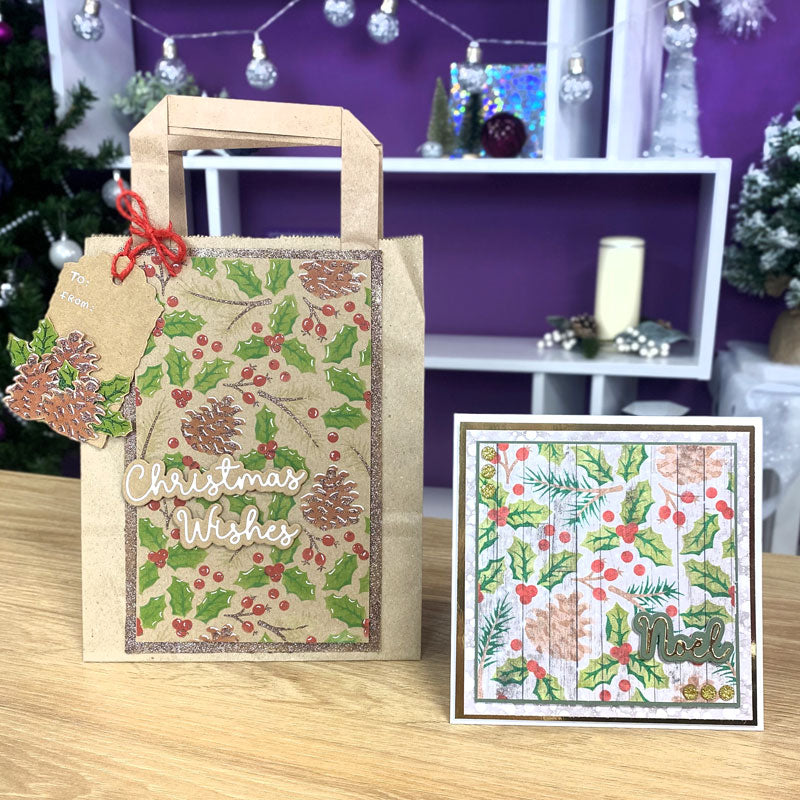 For the Love of Masks - Layering Winter Foliage