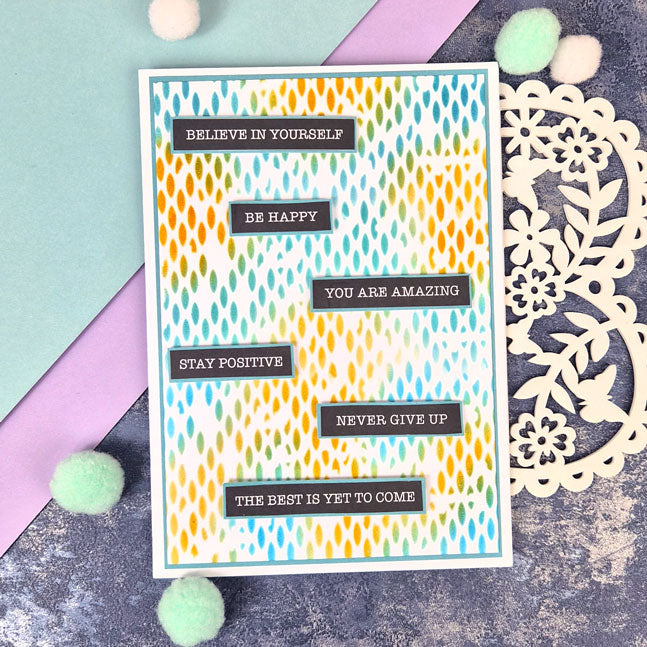 For the Love of Masks - Honeycomb & Netting Textures