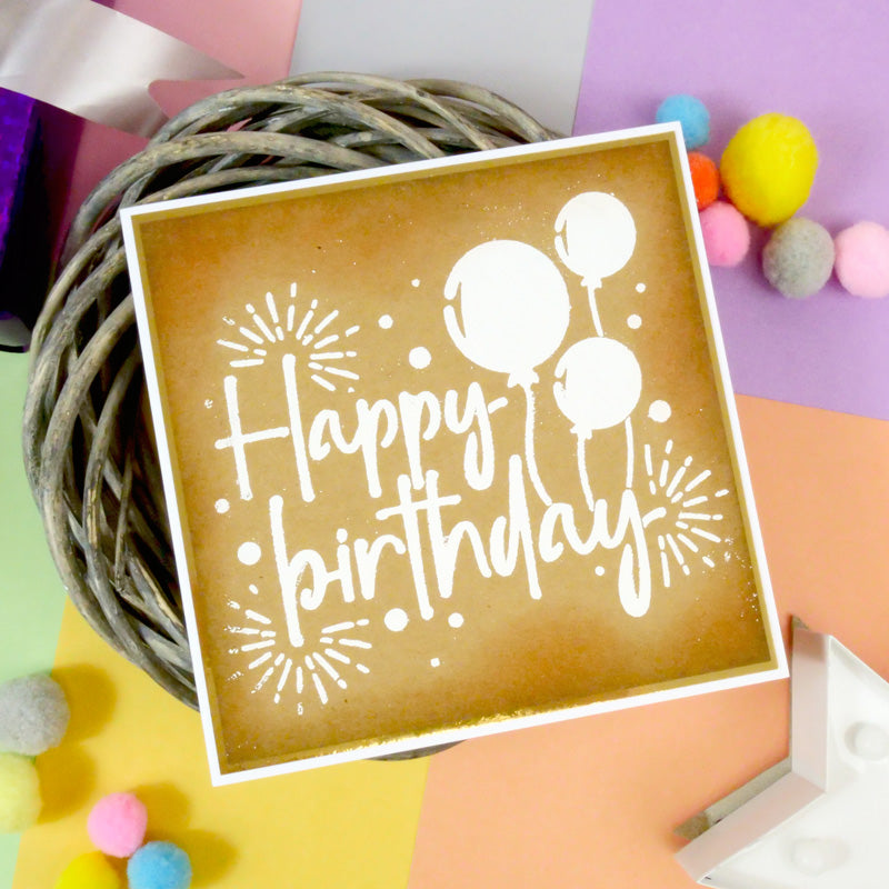 For the Love of Masks - Happy Birthday