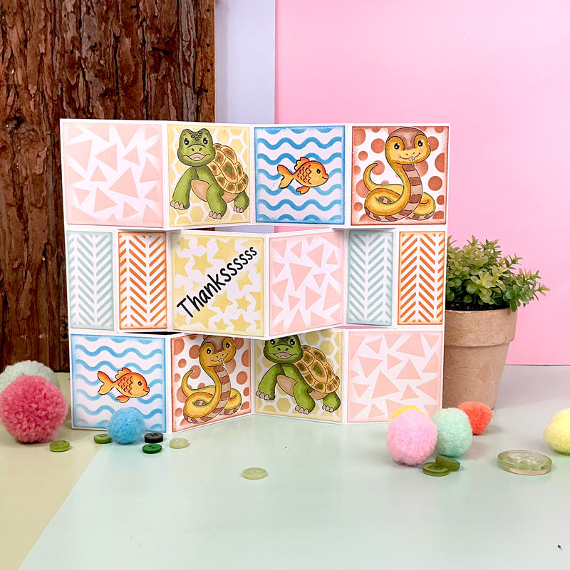 For the Love of Masks - Patterned Tiles