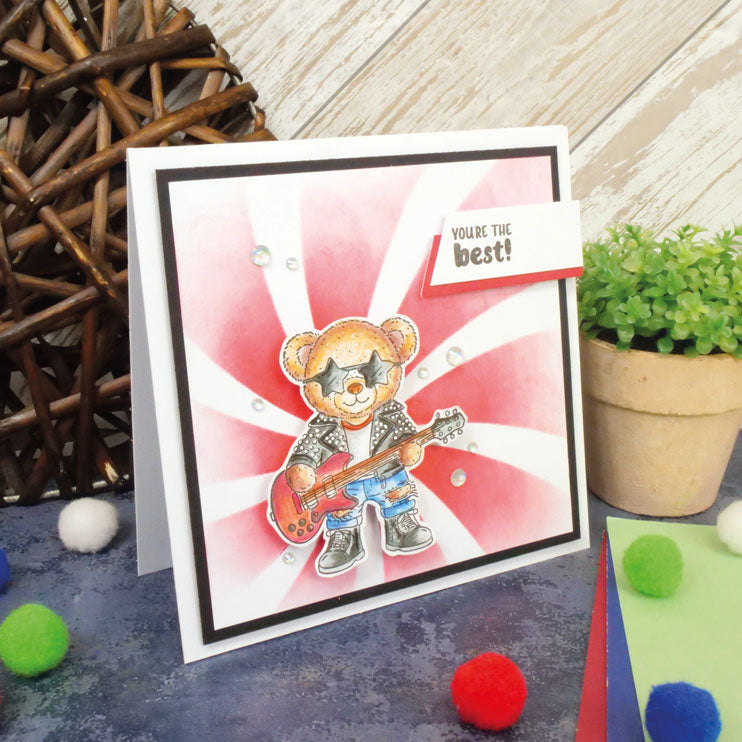 For the Love of Stamps - Teddy Time