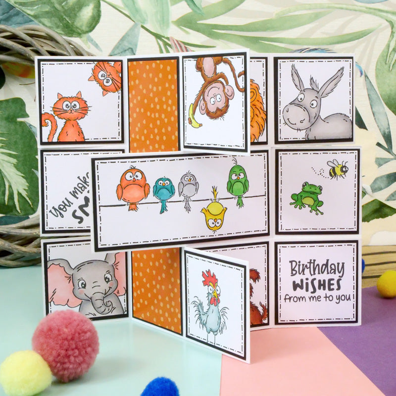 For the Love of Stamps - Quirky Animals