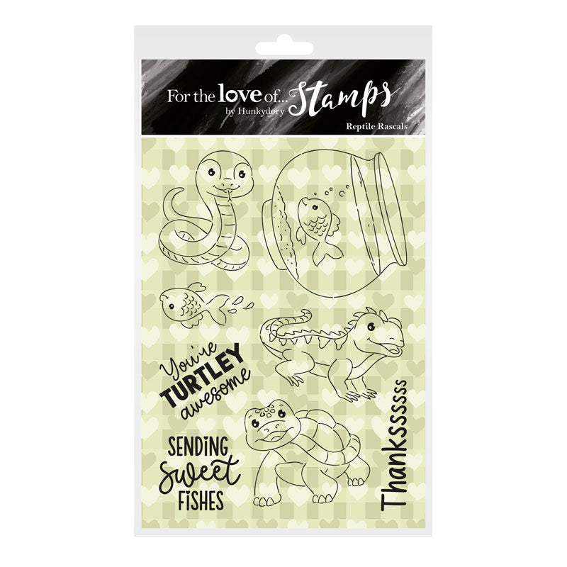 For the Love of Stamps - Reptile Rascals