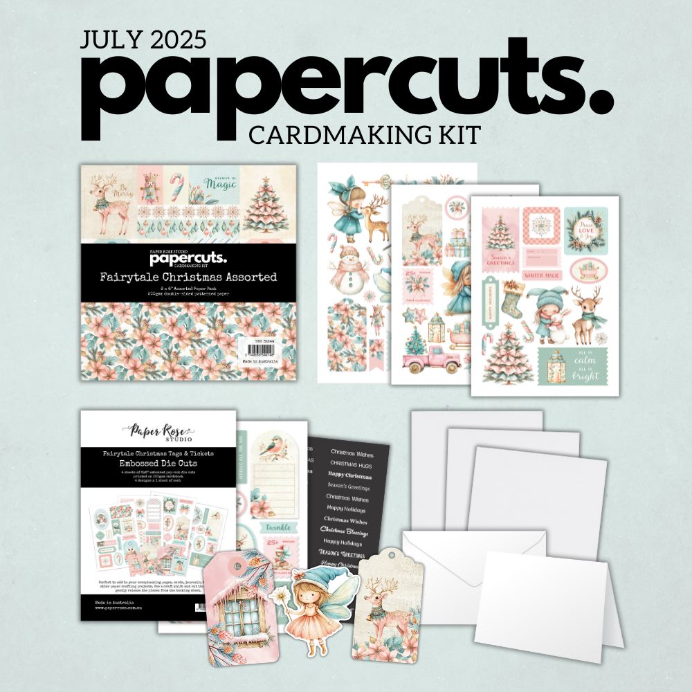 Fairytale Christmas Papercuts Cardmaking Kit 35244