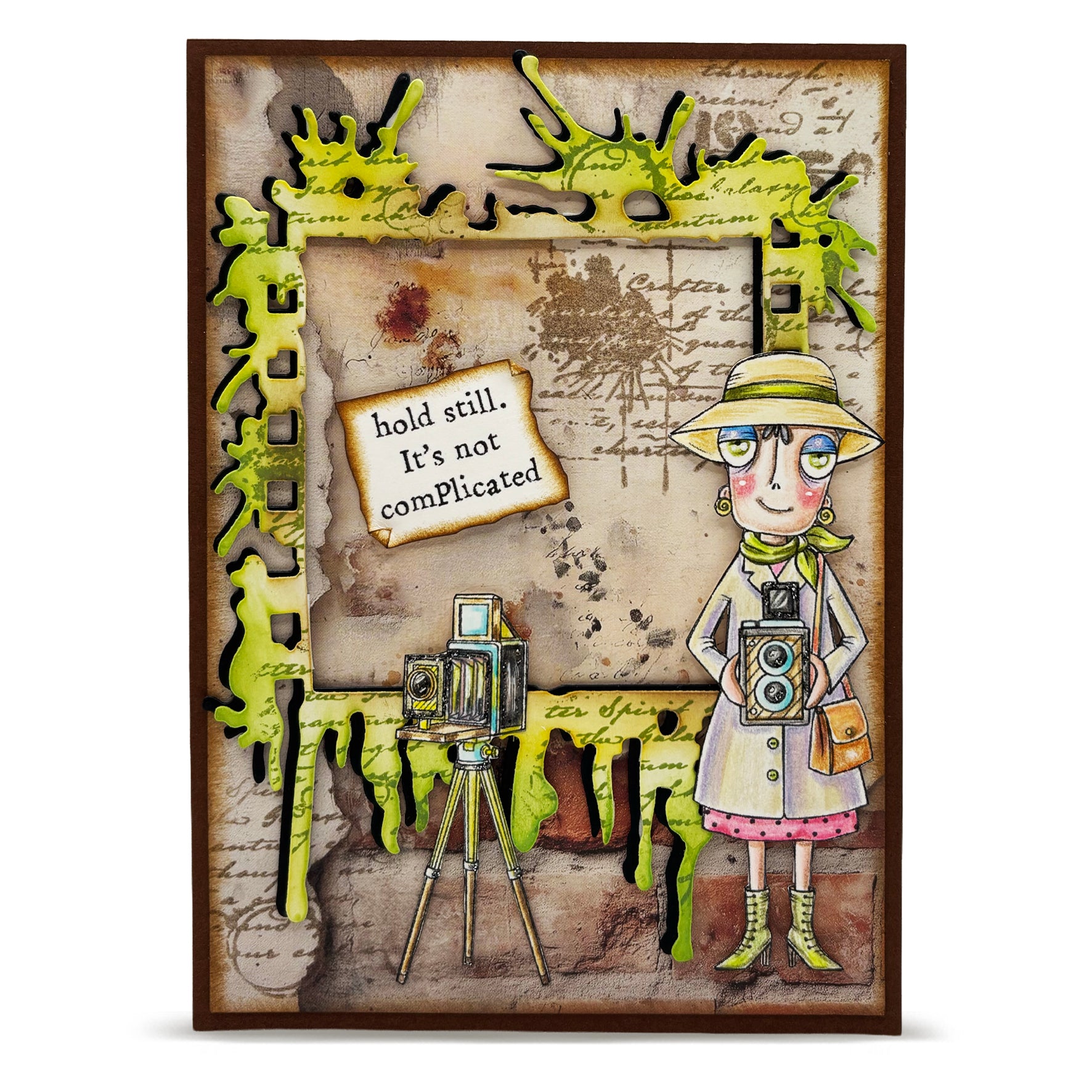 AALL and Create - A6 Stamp Sets - Splatter Film